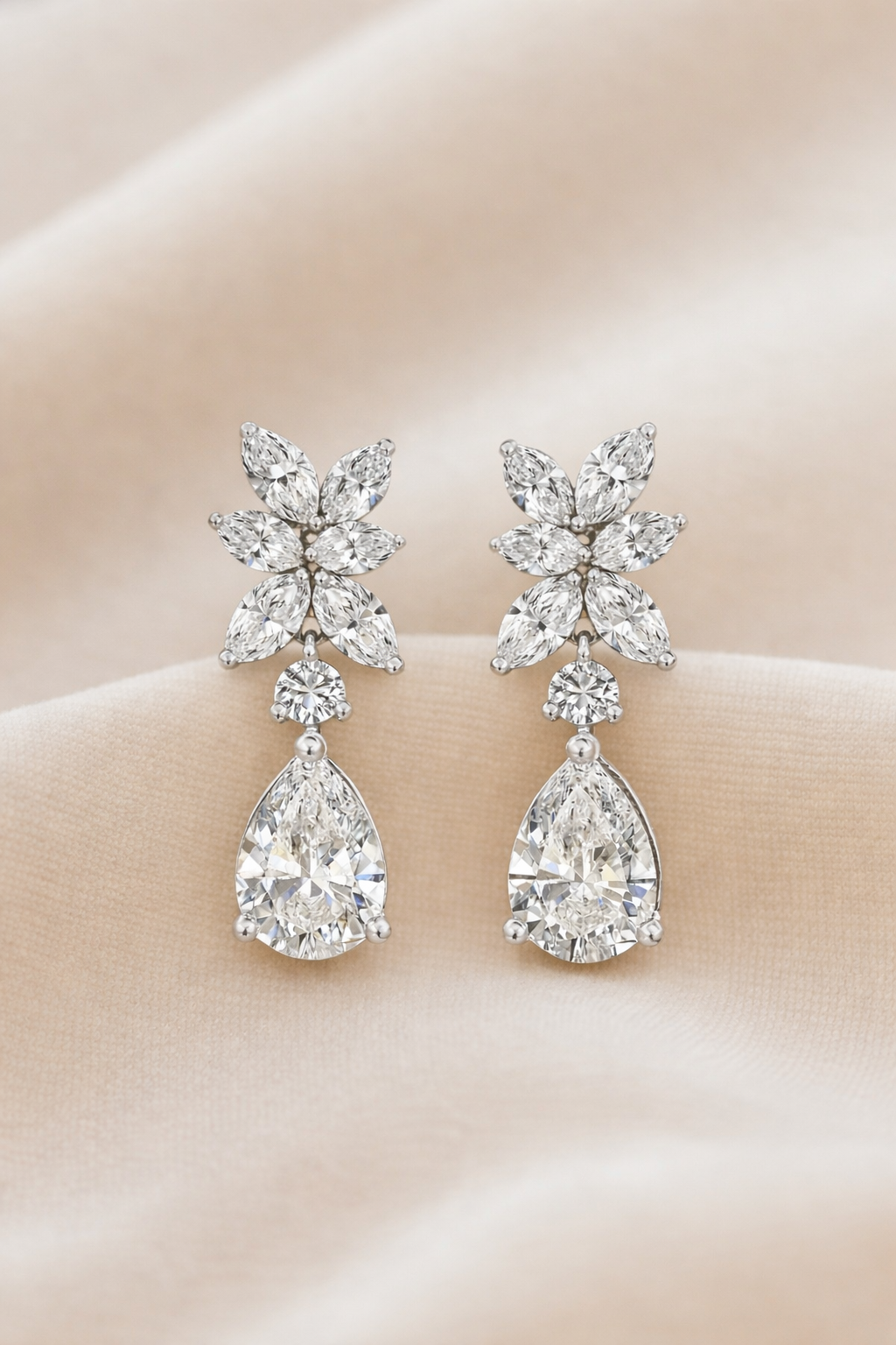 Woman wearing luxury jewelry