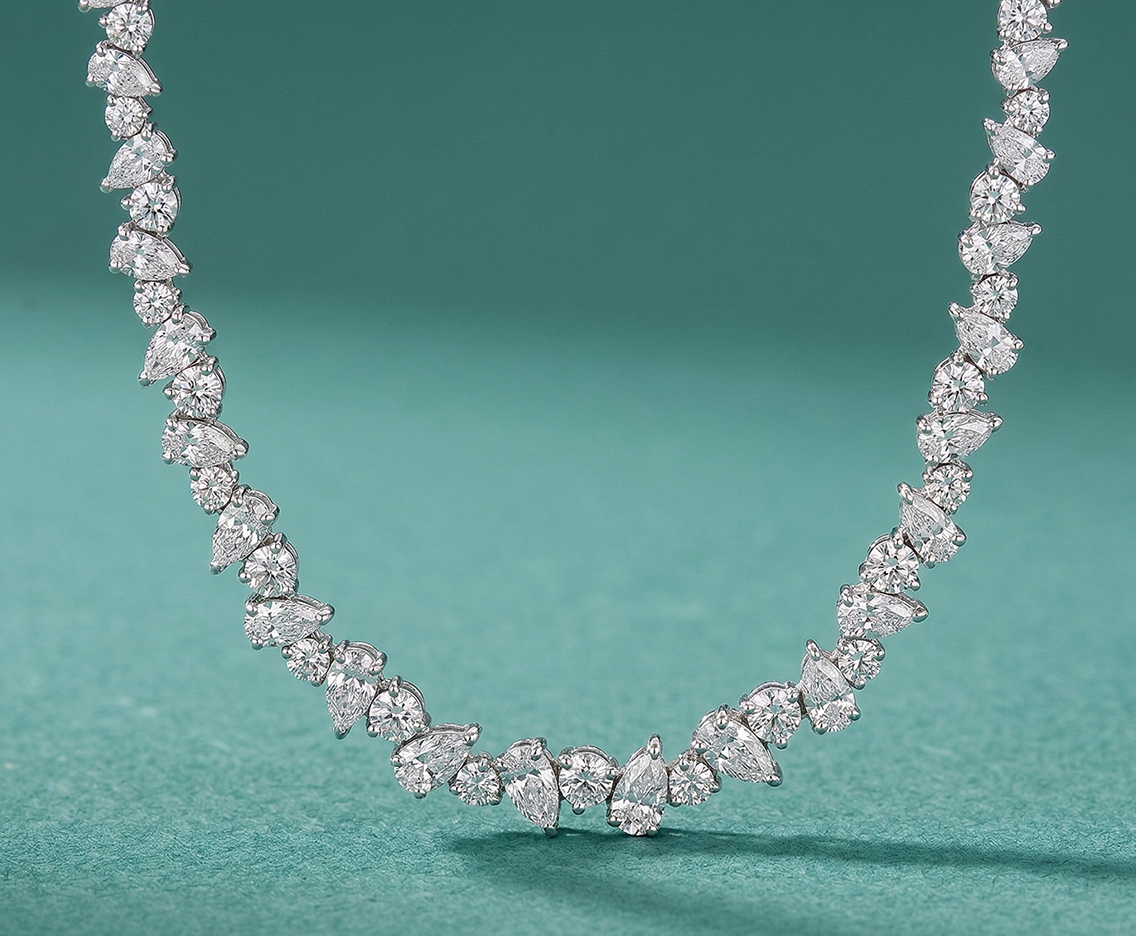 Fancy Tennis Necklaces