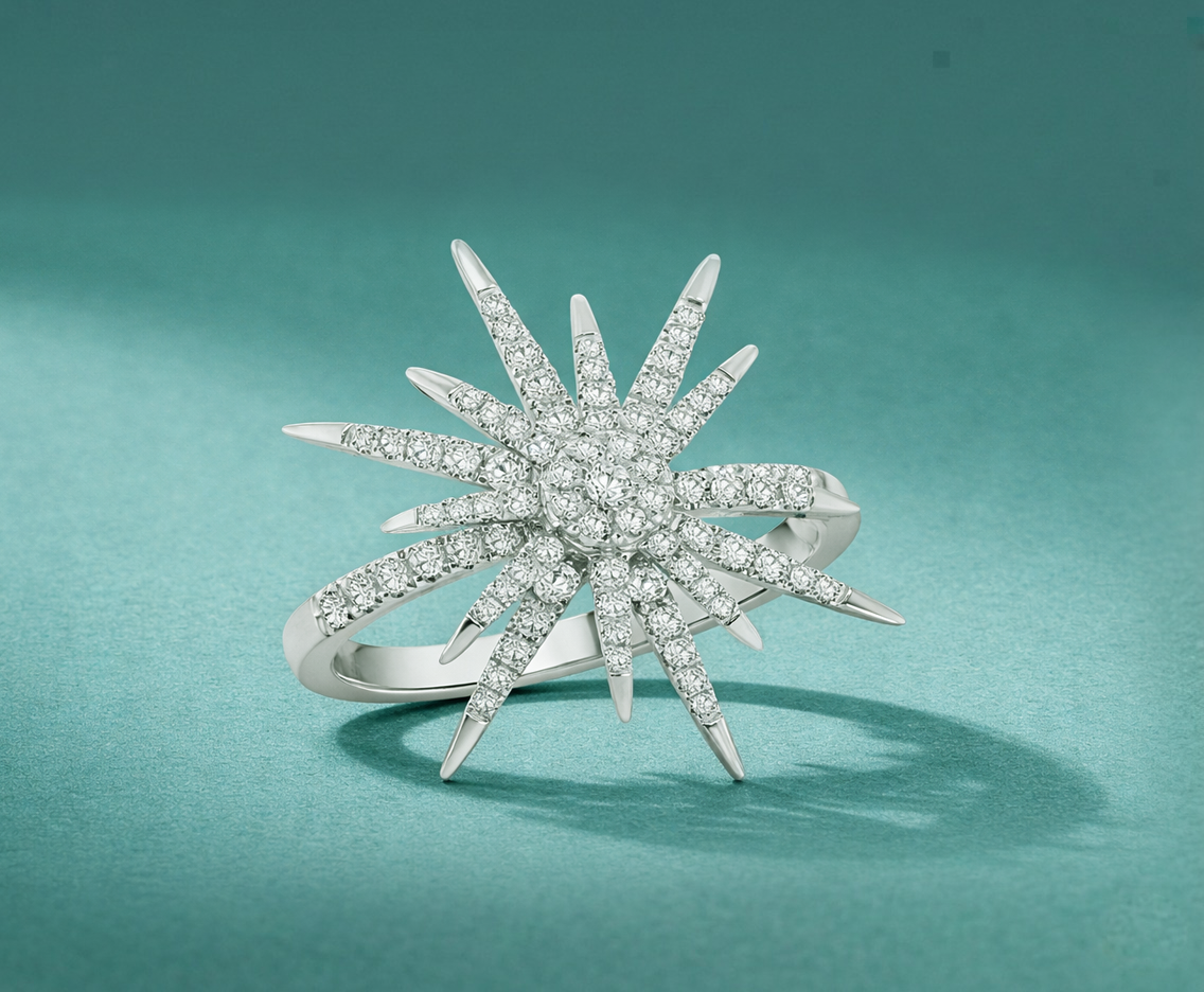 DIAMOND COCKTAILS RING