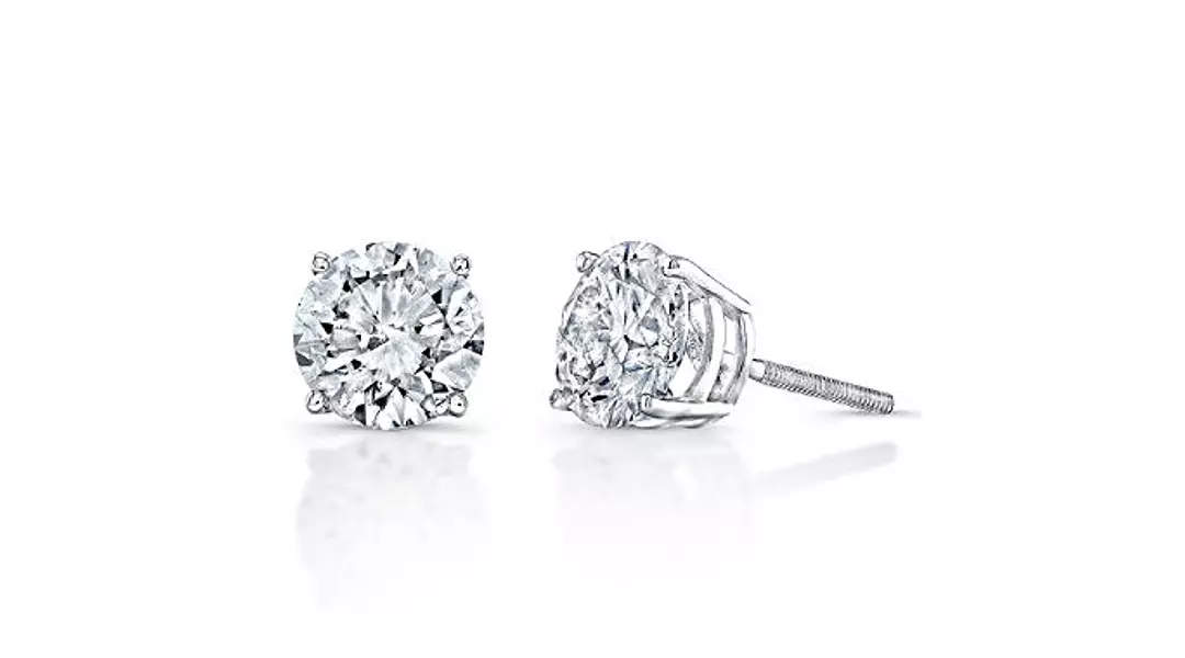 Solitaire Diamond Studs