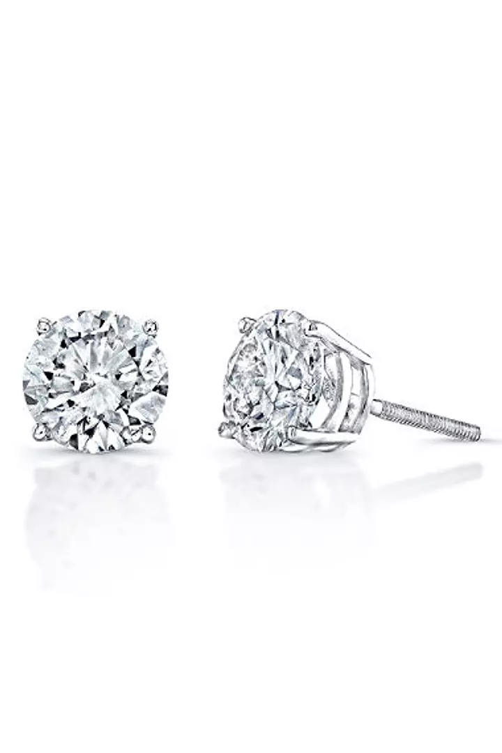 Solitaire Diamond Studs