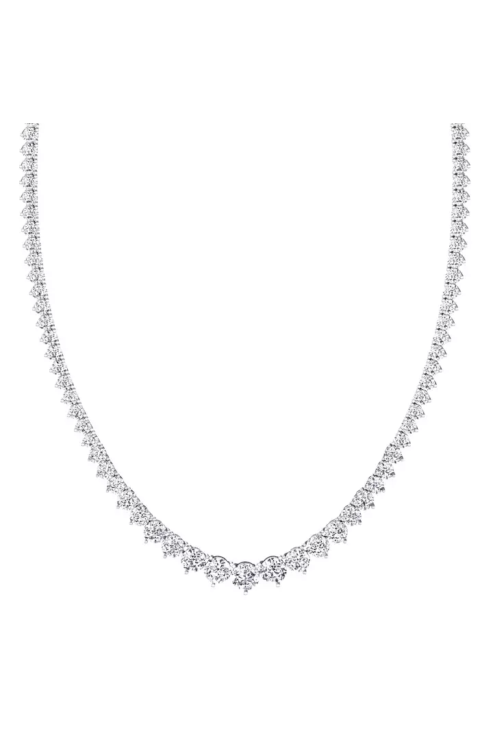 Riviera Diamond Tennis Necklace