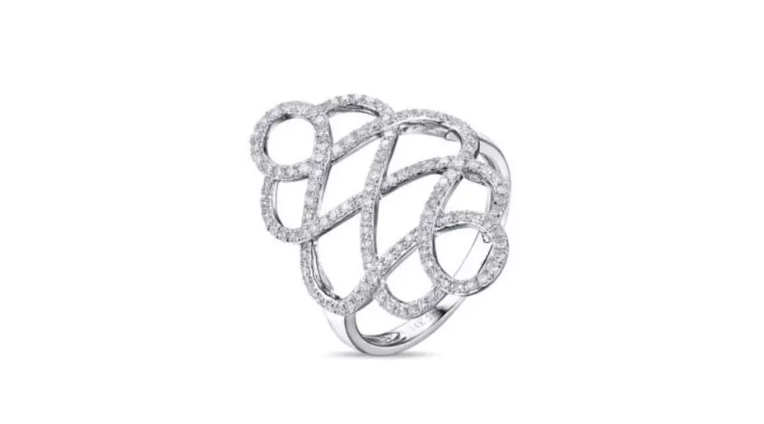 Honeycomb Cocktail Ring