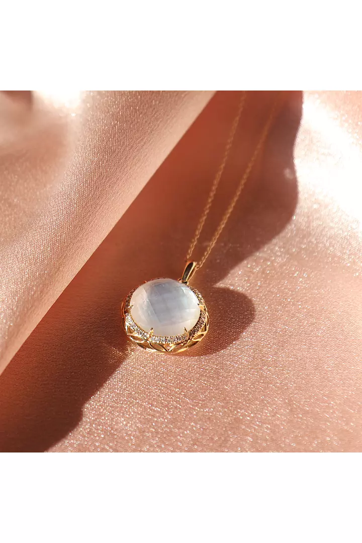 Doves by Doron Paloma Circle Pendant Necklace