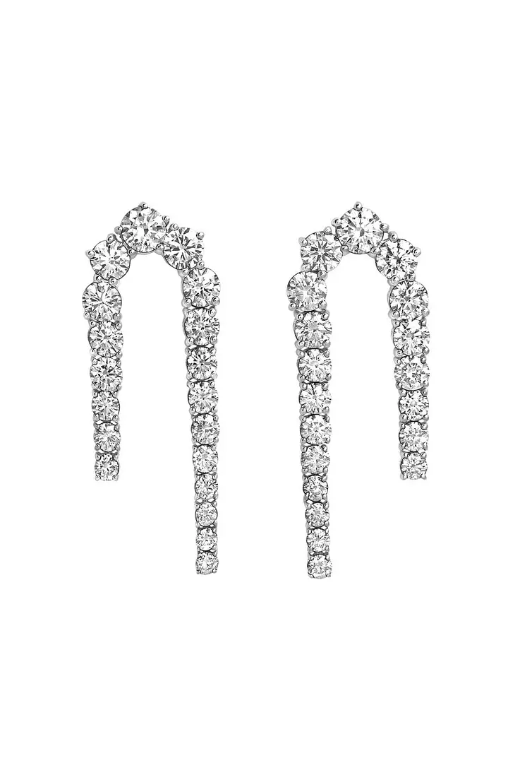 Marquess Arch Eco Diamonds Drop Earrings