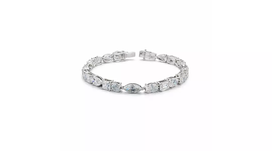Luna Spark Eco Diamonds Fancy Tennis Bracelet
