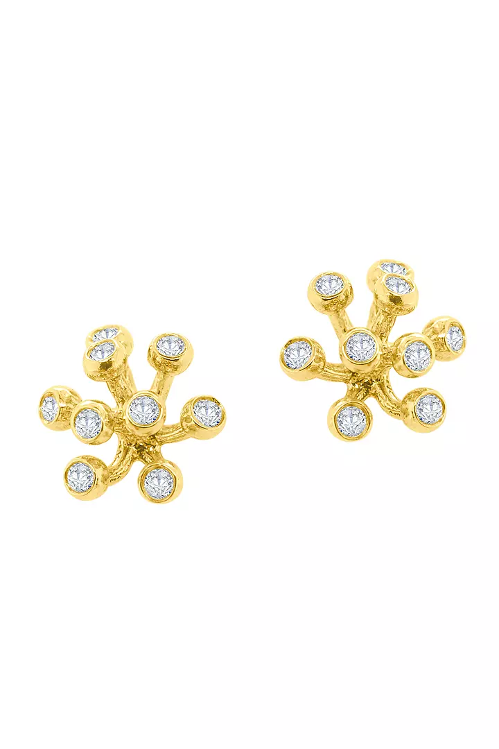 Fireworks Diamond Earrings Small