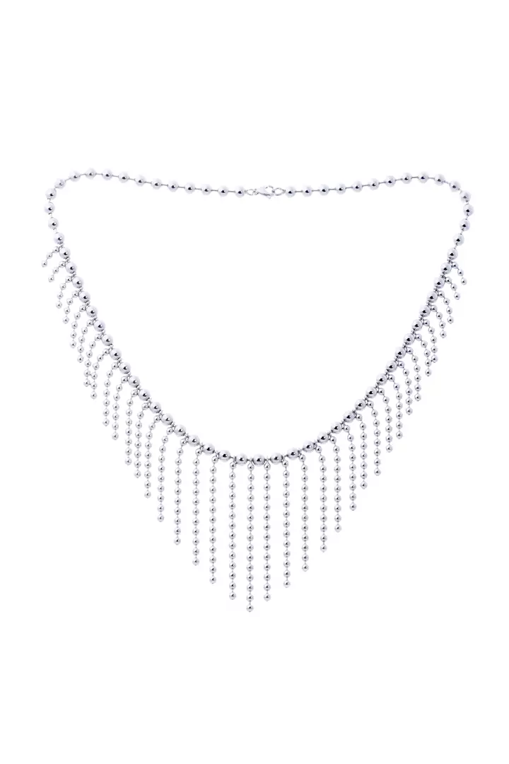 Italian Caviar Bib Necklace