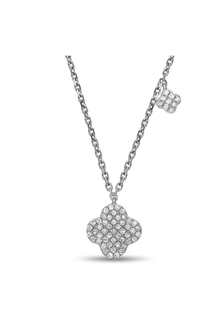 Arpel Flowers Diamond Necklace