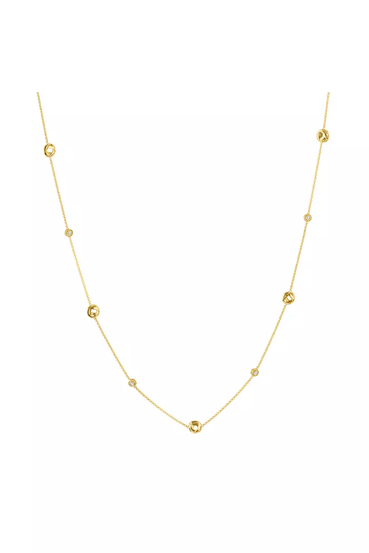 Love Knots Diamond Necklace