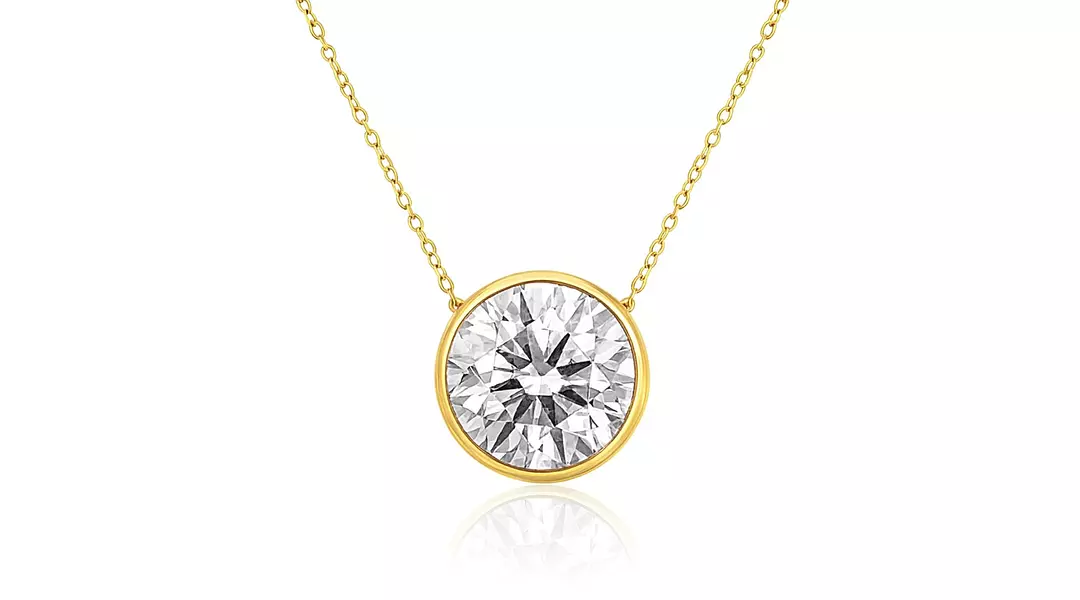 Lucky Break Gold and Diamond Necklace