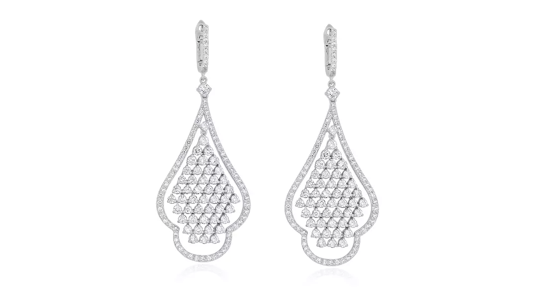Diamond Pave Earrings