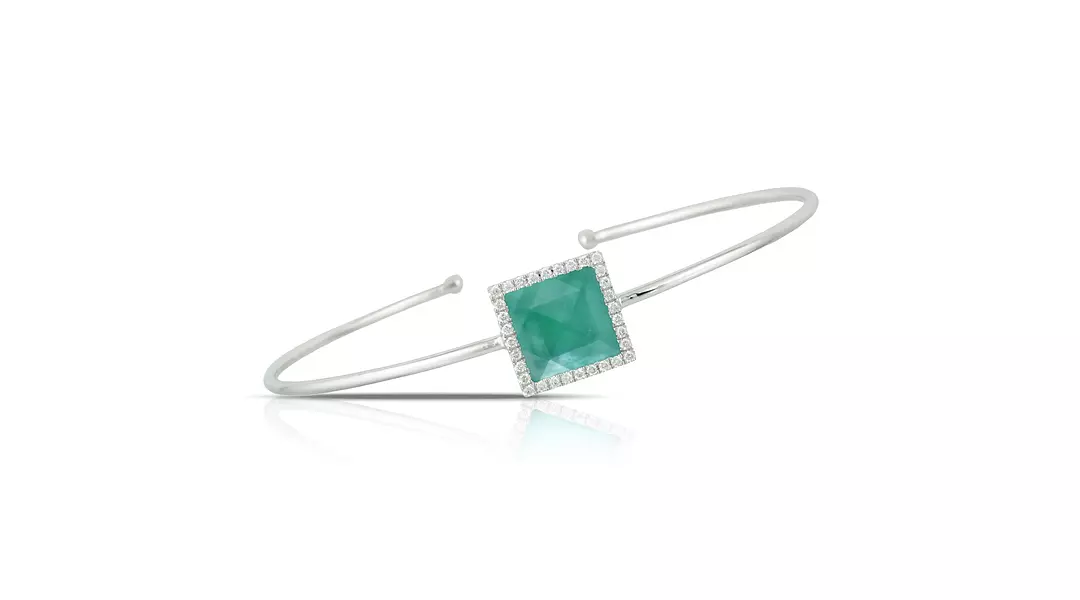 Graduated Eco Diamonds Tennis Necklace