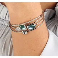 Graduated Eco Diamonds Tennis Necklace