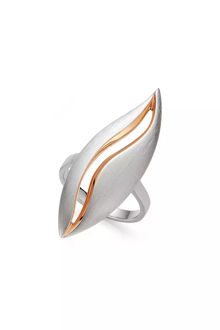 Twisted Marquise Fashion Ring