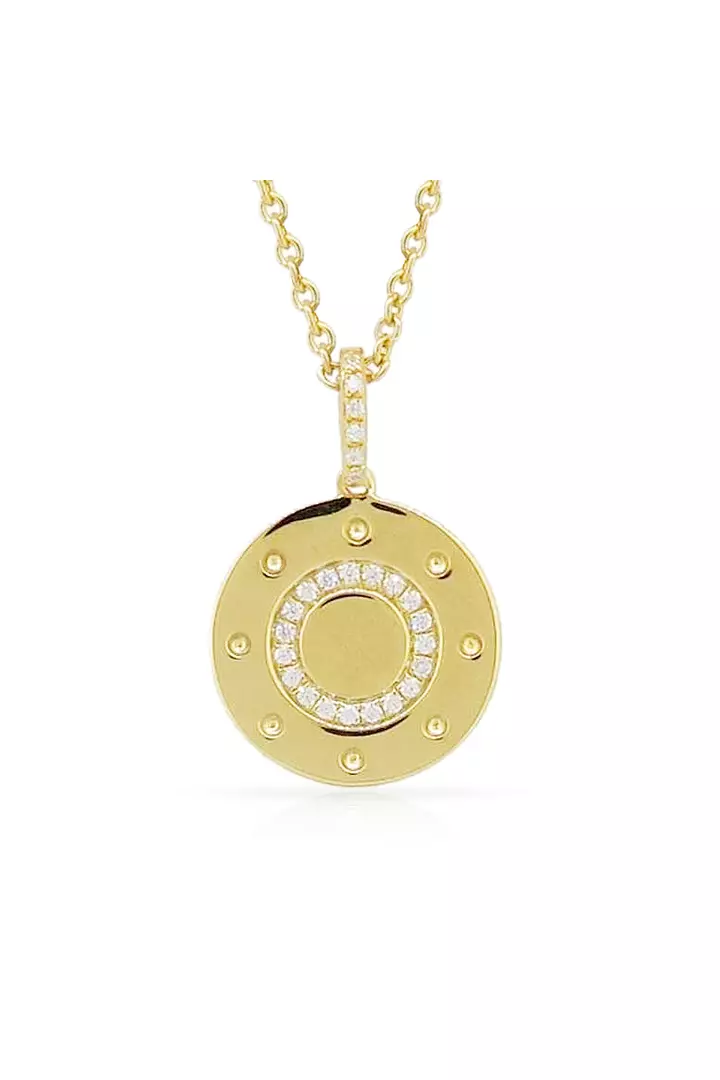 My Lucky Golden Coin Pendant