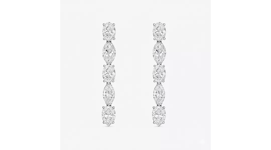 Astoria Diamond Drop Earrings