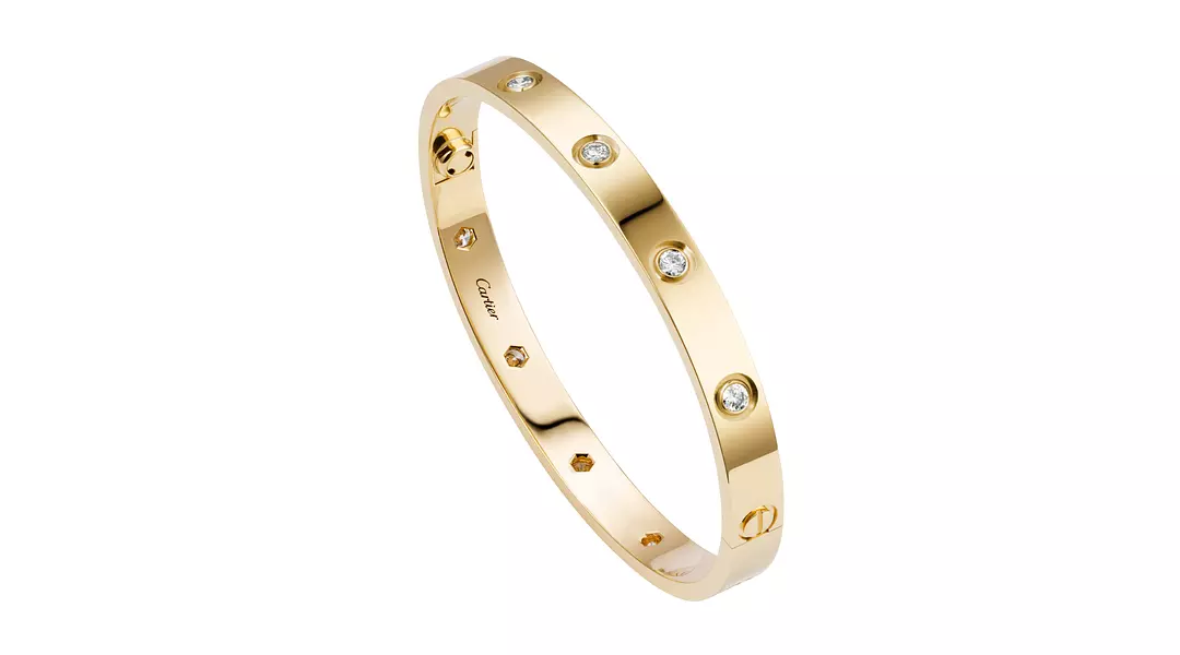 Cartier Love Bangle with Diamonds