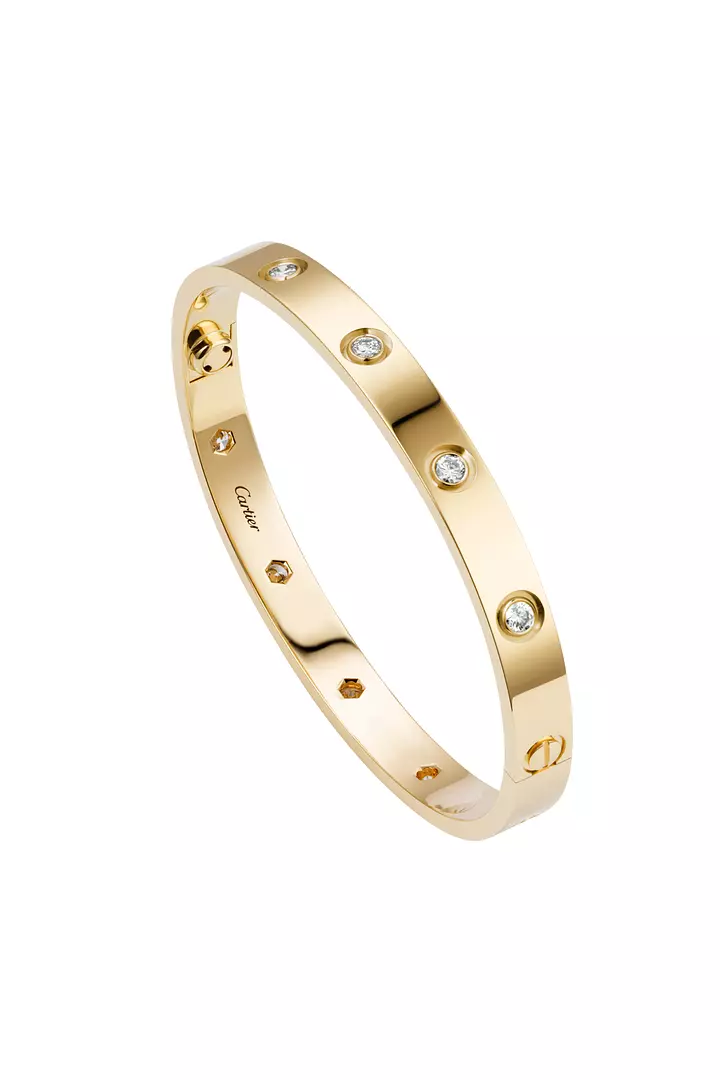 Cartier Love Bangle with Diamonds