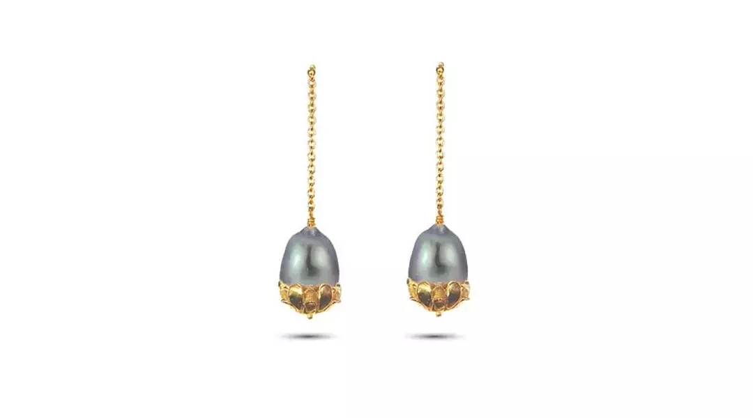 Tahitian Pearls Drop Earrings