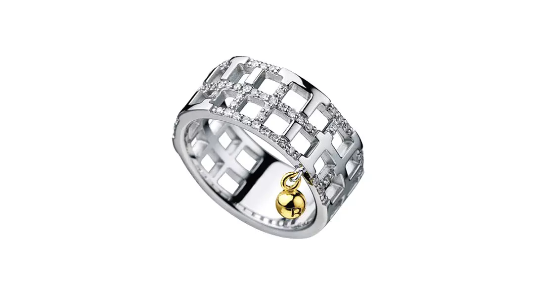 Lattice and Pave Diamond Band