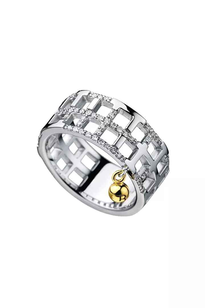 Lattice and Pave Diamond Band