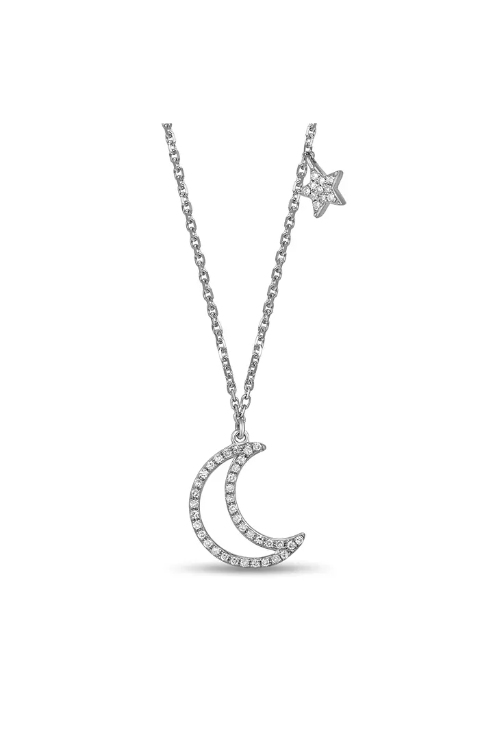 The Moon and The Stars Pendant