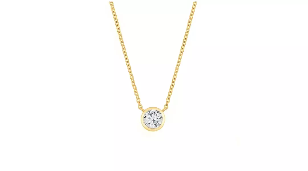 Solo Diamond Solitaire Pendant