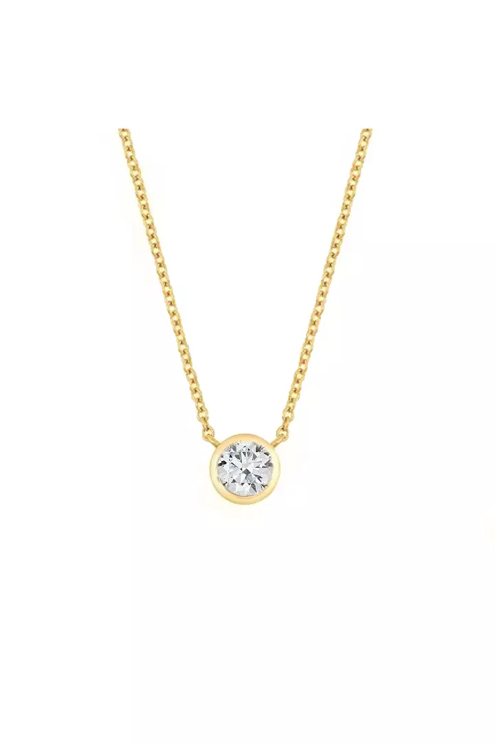 Solo Diamond Solitaire Pendant